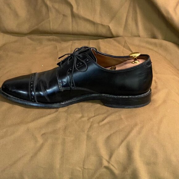 Allen Edmonds Men\'s Dress Shoes 9.5M Clifton Black Leather Cap Toe main image 10